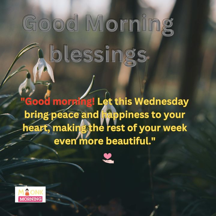 positive good morning wednesday blessings