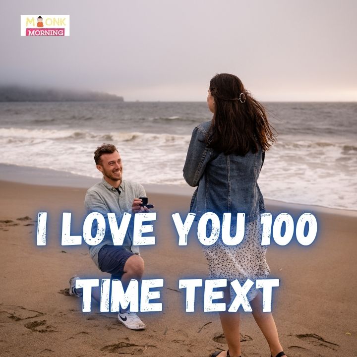 I love you 100 times