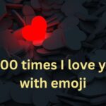 i love you 1 to 1000 copy and paste