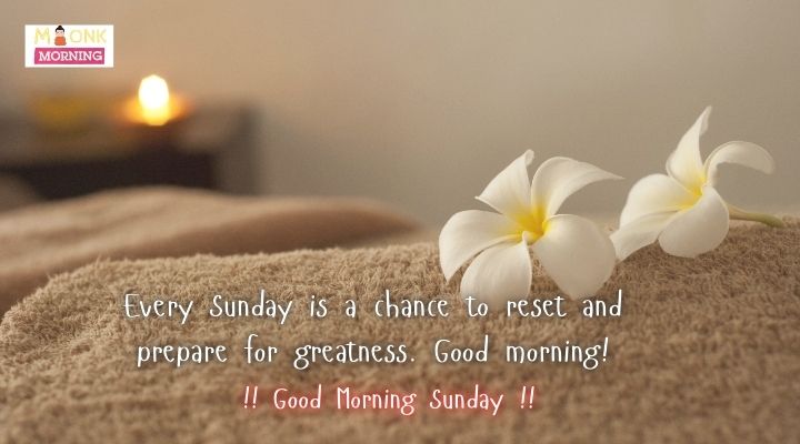 Good Morning Quotes on Sunday