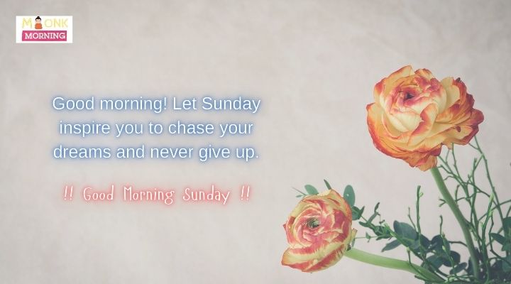 Good Morning Quotes on Sunday