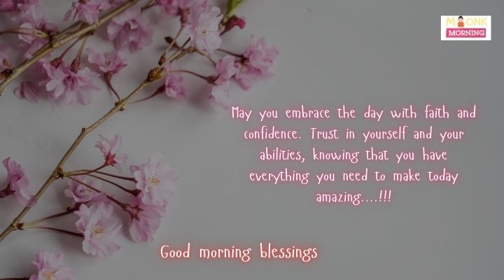 Good morning blessings