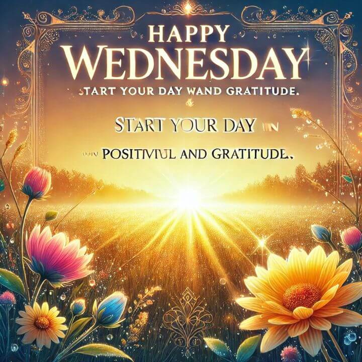 Good Morning Wednesday Blessings